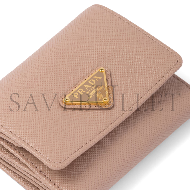 PRADA SMALL SAFFIANO LEATHER WALLET 1MH043 (10*8.5cm)